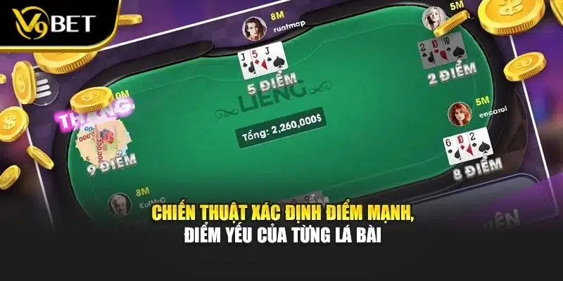 Đánh Liêng 3 Cây – Kinh Nghiệm Thắng Siêu Tốc Tại V9bet 2 Chiến thuật xác định điểm mạnh, điểm yếu của từng lá bài